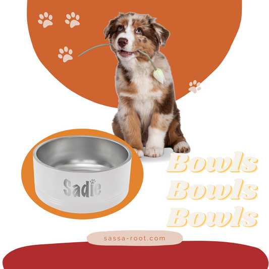 Custom Stainless Steel Dog Bowl
